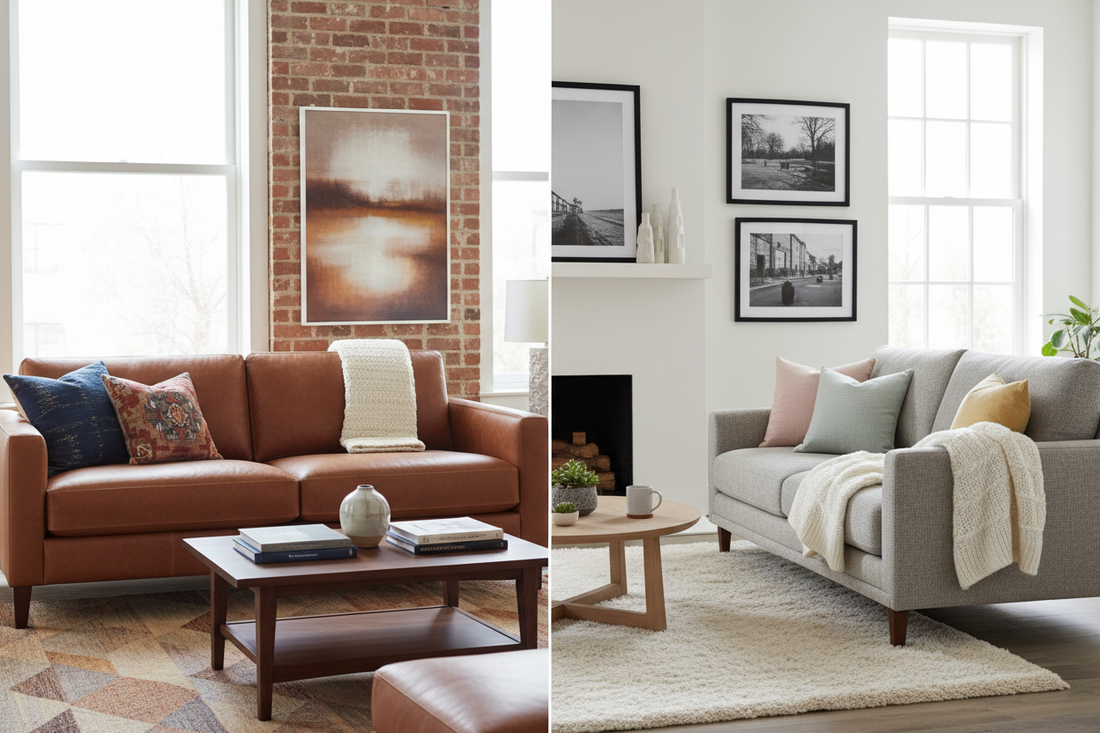 Leather vs Fabric Sofas: What Americans Prefer in 2026