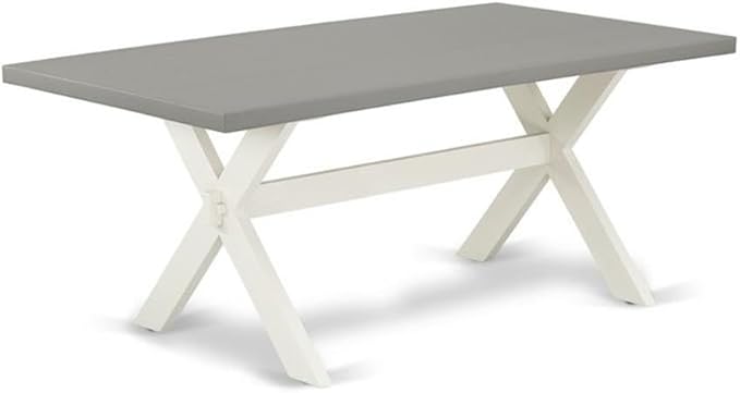 East West Furniture X097VE005-9 9 Piece Dining Table Set Includes a Rectangle - Image 3