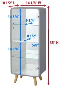 PaletteLife Figurine-Case, 4 Tiers, Collection-Case, Mirror-Backboard - Image 3