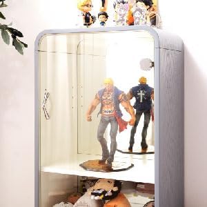 PaletteLife Figurine-Case, 4 Tiers, Collection-Case, Mirror-Backboard - Image 2