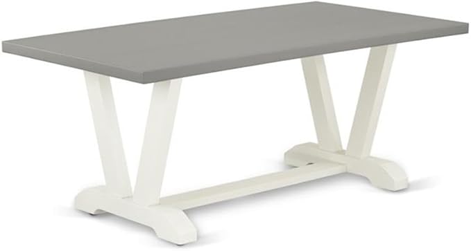East West Furniture V097AB264-9 9 Piece Modern Dining Table Set Includes a - Image 3