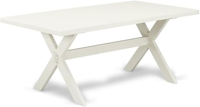 East West Furniture X027VE005-7 7 Piece Dining Set Consist of a Rectangle - Image 3