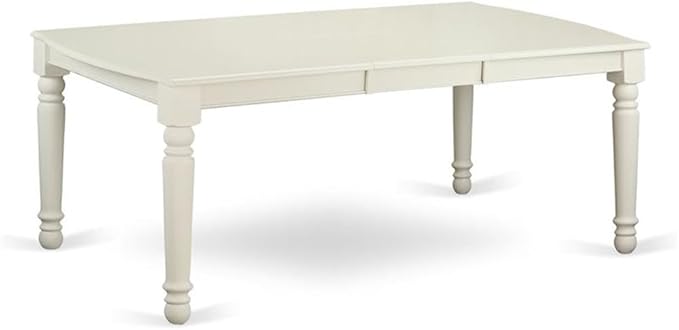East West Furniture DODA9-LWH-C 9 Piece Dining Room Set Includes a Rectangle - Image 3