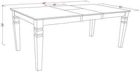 East West Furniture LGDA5-BLK-C 5 Piece Dinette Set Includes a Rectangle Dining - Image 12