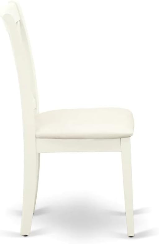East West Furniture DOCL5-LWH-C 5 Piece Dinette Set - Image 9
