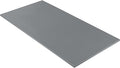 Kaboon Universal Tabletop 55x27.5 in Silver Grey, Melamine Table Tops One-Piece by Kaboon