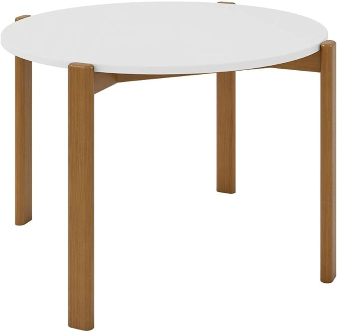 Manhattan Comfort Gales 46-Inch Mid Century Modern Round Dining Table - Image 9