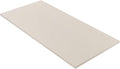 Kaboon Universal Tabletop 55"x20", Solid One-Piece Melamine Table Top, Double by Kaboon