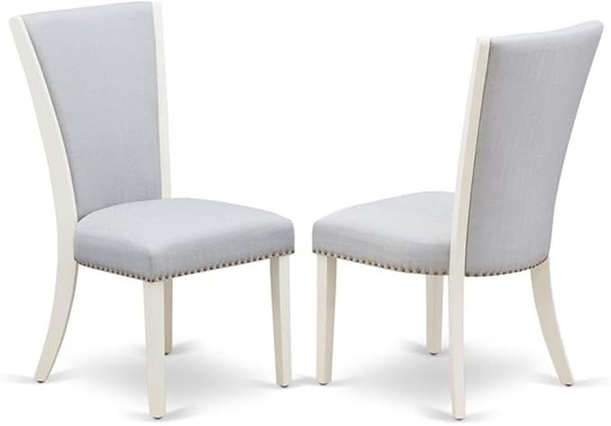 East West Furniture X027VE005-7 7 Piece Dining Set Consist of a Rectangle - Image 4