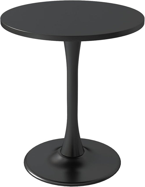 24 inch Black Round Table Modern Dining Table Tulip Round Kitchen Table Mid by Kasinali