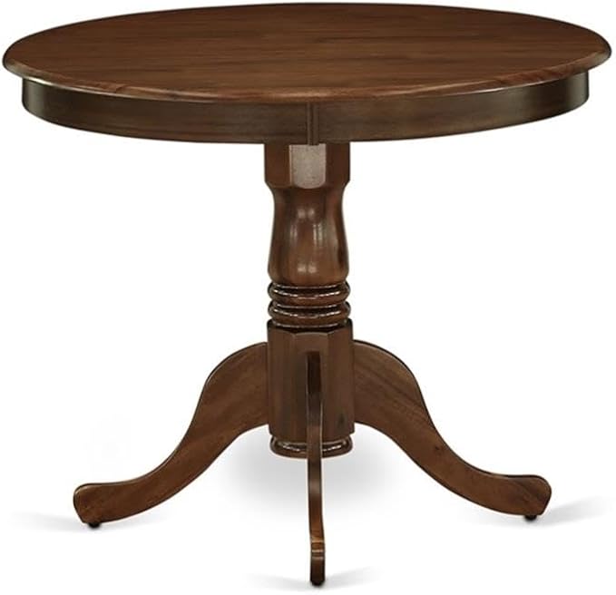 East West Furniture ANAB3-AWA-05 3 Piece Modern Dining Table Set Includes a - Image 5