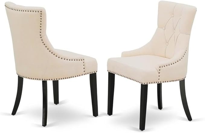 East West Furniture X696FR102-5 5 Piece Dining Set Includes a Rectangle Dining - Image 4