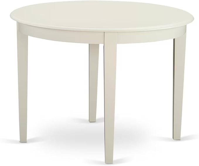 East West Furniture BOVA5-LWH-C 5 Piece Dinette Set - Image 3