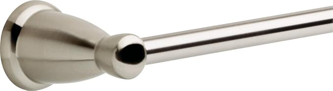 Franklin Brass Kinla 5-Piece Bathroom Set Satin Nickel 18" and 24" Towel Bar - Image 2
