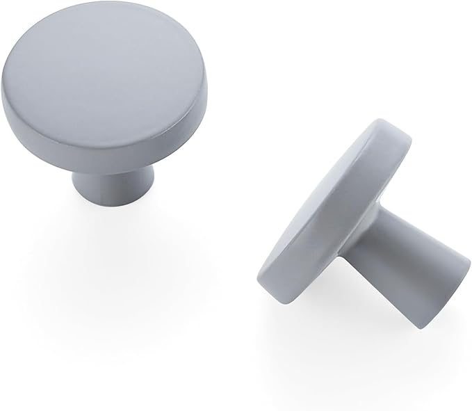 Ravinte 15 Pack Drawer Pulls 1-1/4 Inch Kitchen Cabinet Knobs Solid Round - Image 9