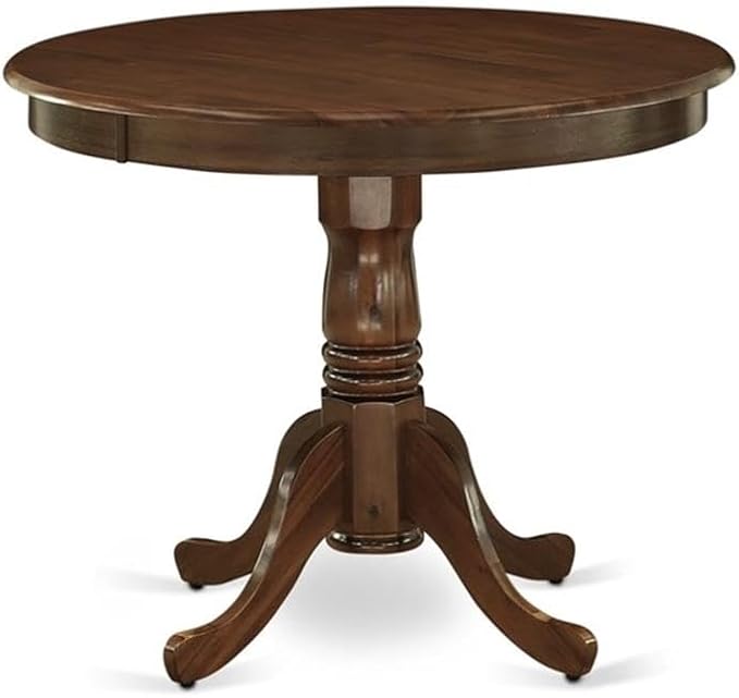 East West Furniture ANLA5-AWA-05 5 Piece Dining Table Set - Image 4