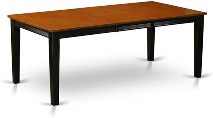 East West Furniture QUWE5-BCH-W 5 Piece Dining Table Set - Image 3
