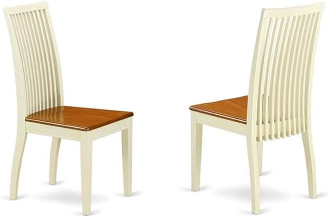 East West Furniture DOIP7-BMK-W 7 Piece Modern Dining Table Set Consist of a - Image 4