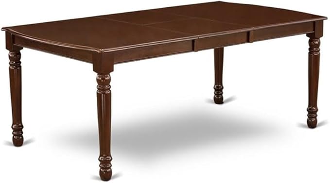 East West Furniture DOCL9-MAH-C 9 Piece Kitchen Table & Chairs Set Includes a - Image 3