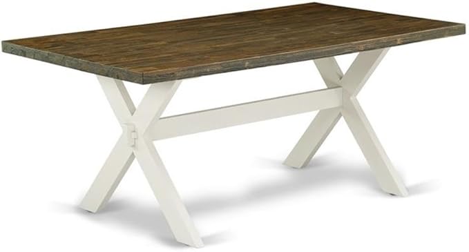 East West Furniture X077MZ015-5 5 Piece Dining Room Table Set Includes a - Image 6