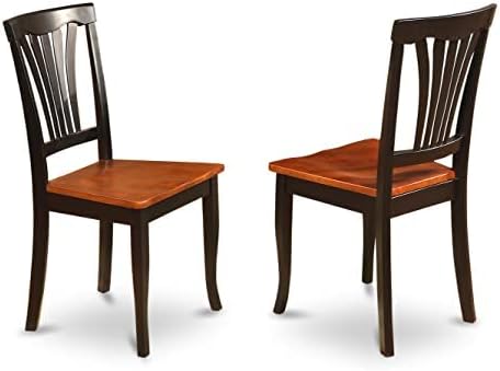 East West Furniture DOAV9-BCH-W 9 Piece Dining Table Set Includes a Rectangle - Image 6