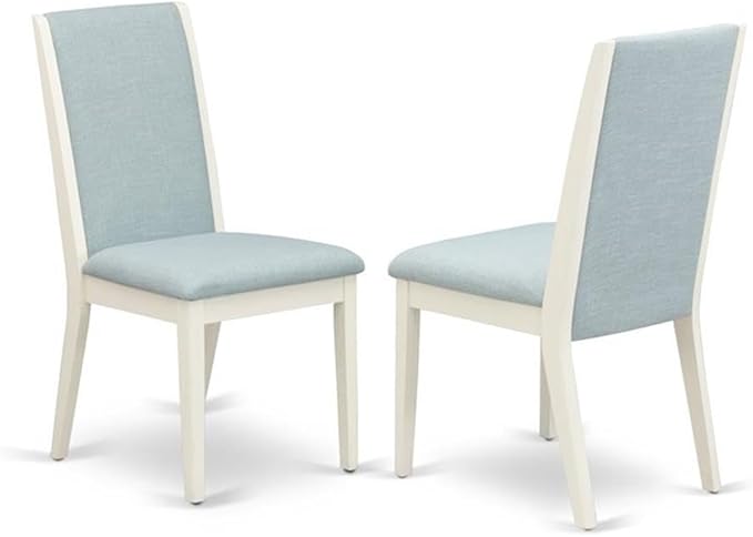 East West Furniture X097LA015-9 9 Piece Kitchen Table Set Includes a Rectangle - Image 4