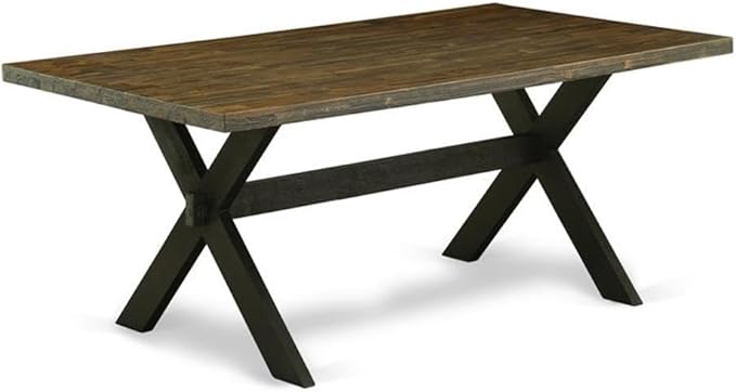 East West Furniture X677DR124-5 5 Piece Dining Room Table Set Includes a - Image 3