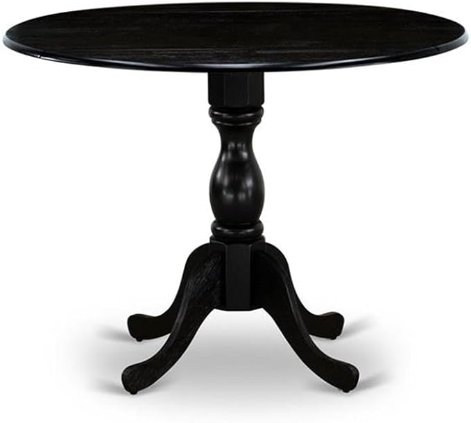 East West Furniture DLMZ5-AB6-50 5 Piece Dining Room Furniture Set Includes a - Image 6