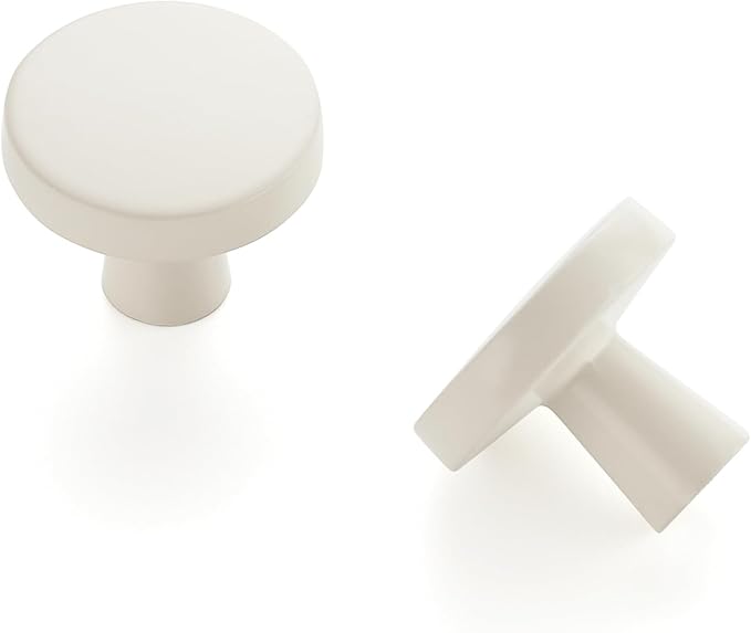 Ravinte 25 Pack Drawer Pulls 1-1/4 Inch Kitchen Cabinet Knobs Solid Round - Image 8