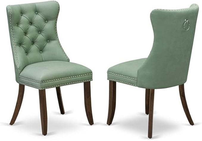 East West Furniture ANDA3-AWA-22 3 Piece Kitchen Table & Chairs Set Includes a - Image 7