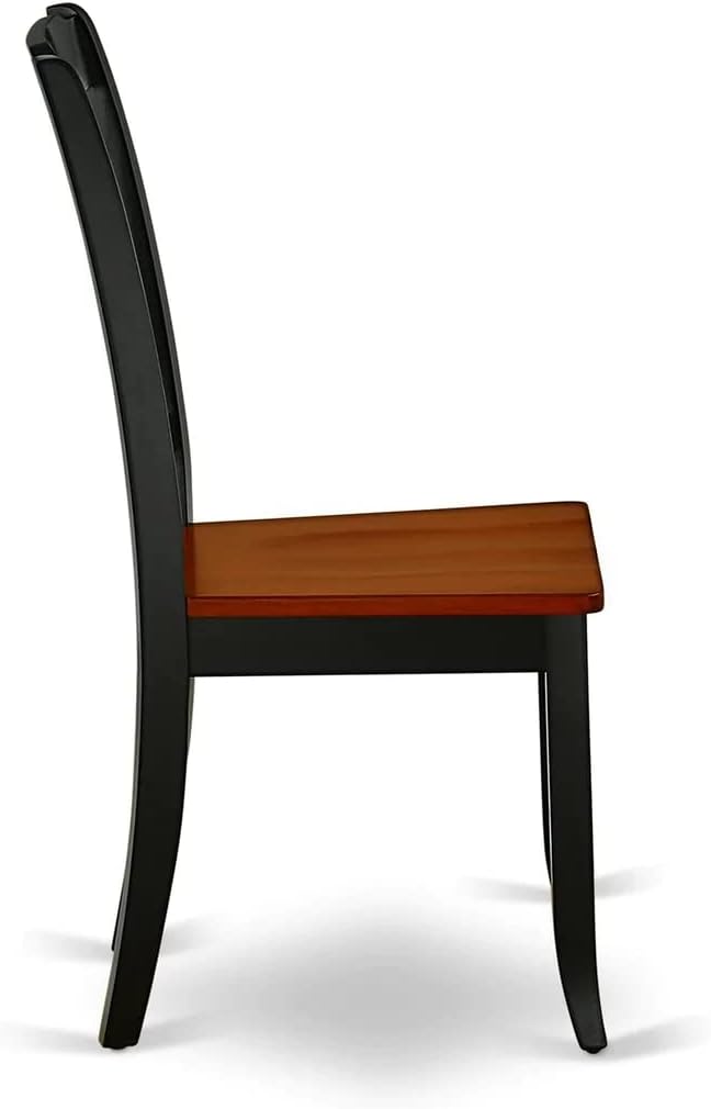 East West Furniture QUDA7-BCH-W 7 Piece Dining Table Set Consist of a Rectangle - Image 10