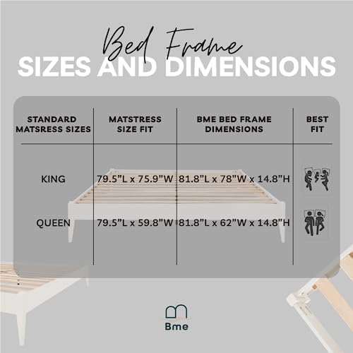 Dinkee Basic Bed Frame Without headboard - Image 5