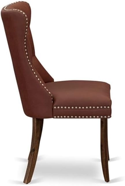 East West Furniture ANDA3-AWA-26 3 Piece Dining Set Includes a Round Kitchen - Image 10