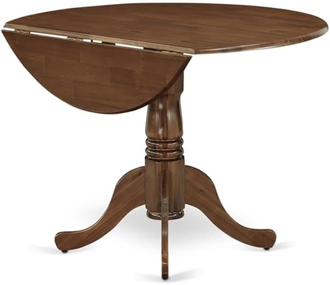 East West Furniture DLSI5-AWA-04 5 Piece Kitchen Table Set - Image 9