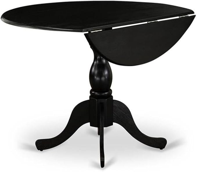 East West Furniture DLMZ3-AB6-06 3 Piece Modern Dining Table Set Contains a - Image 8