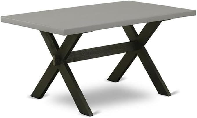 East West Furniture X696VE650-6 6 Piece Kitchen Table & Chairs Set Contains a - Image 3