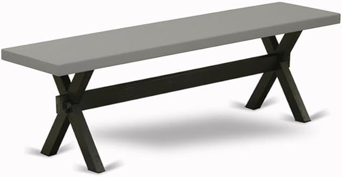 East West Furniture X696FR102-6 6 Piece Dining Set Contains a Rectangle Dining - Image 5