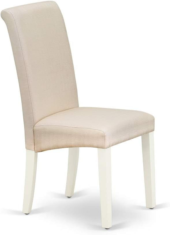 East West Furniture MZBA3-LWH-01 3 Piece Dining Room Table Set Contains a - Image 11