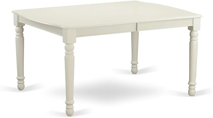 East West Furniture LGDA5-LWH-12 5 Piece Dinette Set Contains a Rectangle - Image 5