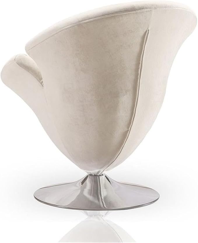 Manhattan Comfort Tulip Swivel Accent Chair - Image 4