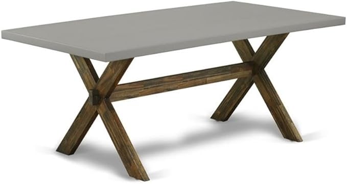 East West Furniture X797FO749-7 7 Piece Kitchen Table Set Consist of a - Image 3