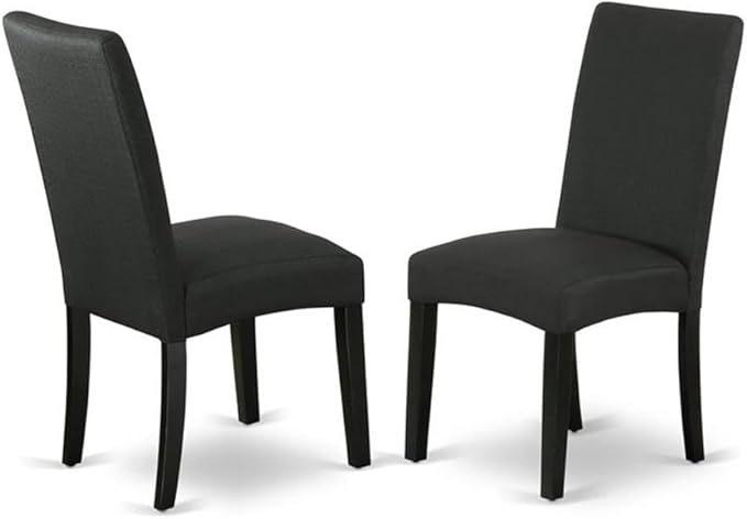 East West Furniture X627DR124-9 9 Piece Modern Dining Table Set Includes a - Image 4