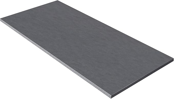 Kaboon Universal Tabletop 45"x20", Solid One-Piece Melamine Table Top, L-Desk by Kaboon