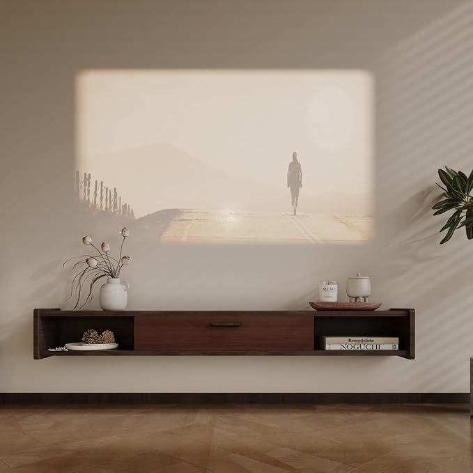 47'' Floating TV Stand, Wall Mounted TV Console, Floating TV Cabinet, Under TV - Image 5