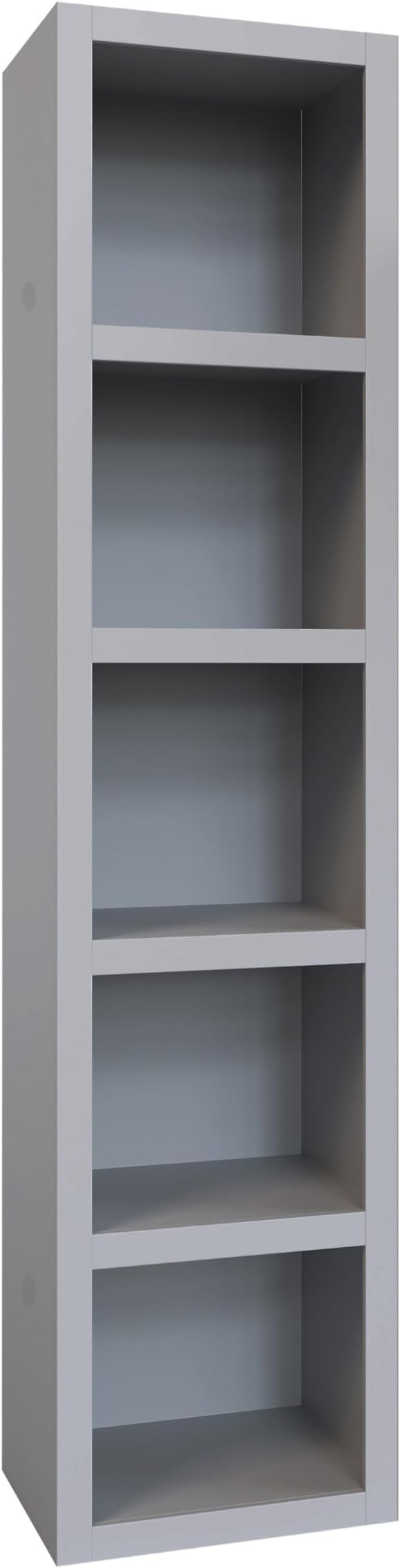 Oakland Living Grey 84-in Tall Wooden Bookcase Shelf by Oakland+Living