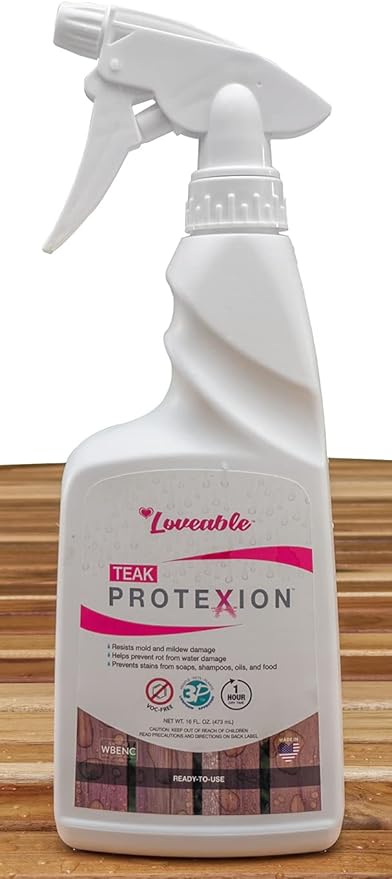 EcoDecors Loveable 32 oz Spray Bottle Teak Cleaner and Loveable Protection 16 - Image 4