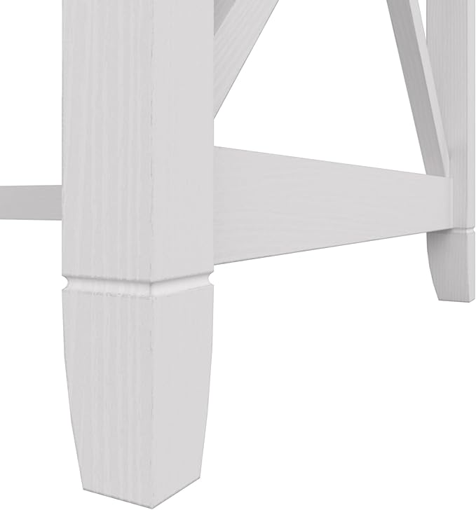 Bush Furniture Key West 48W Writing Desk in Pure White Oak - Image 6