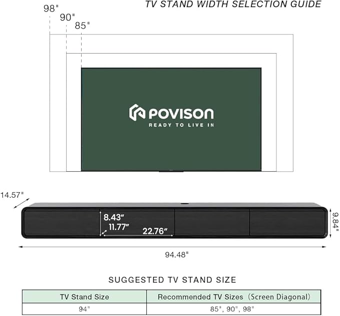 Fully-Assembled Minimalist Floating TV Stand, Modern Wall-Mounted Entertainment - Image 6