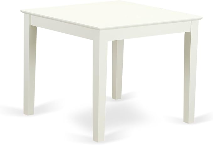 East West Furniture OXEN5-LWH-57 5 Piece Kitchen Table & Chairs Set Includes a - Image 3