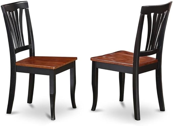 East West Furniture QUAV7-BCH-W 7 Piece Modern Dining Table Set Consist of a - Image 4